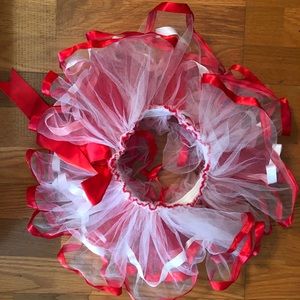 Mud Pie Red & White Tutu